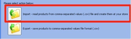Import Your Product Catalog