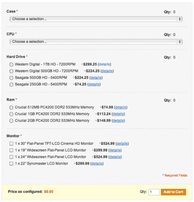 Magento Bundled Product