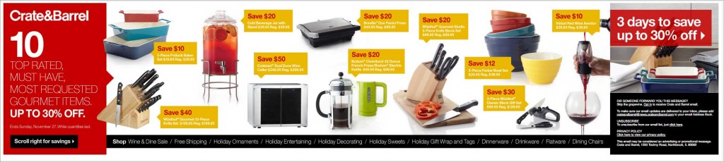 Holiday Email: Example