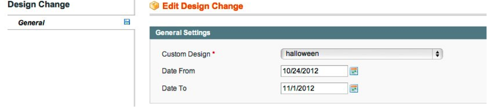 Edit Design Change