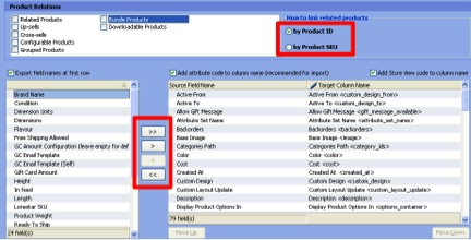 Select Fields Delimiter and Quote Character