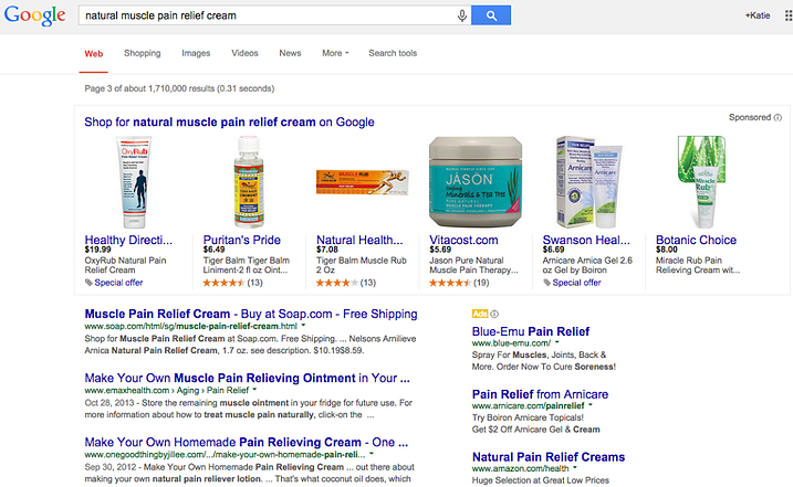 Google Shopping SERP Test Spotted