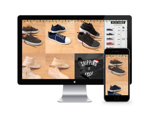 Greats shopify ecommerce site design