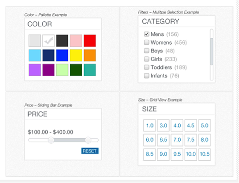 SearchSpring Filtering