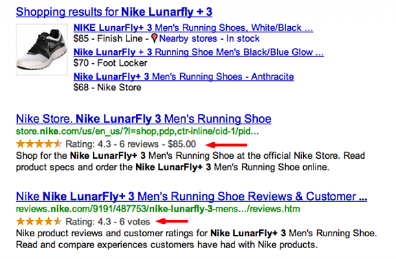 Nike SEO Example