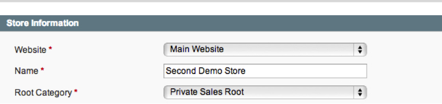 Creating New Store in Magento Admin 2