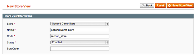 Creating New Store in Magento Admin 3