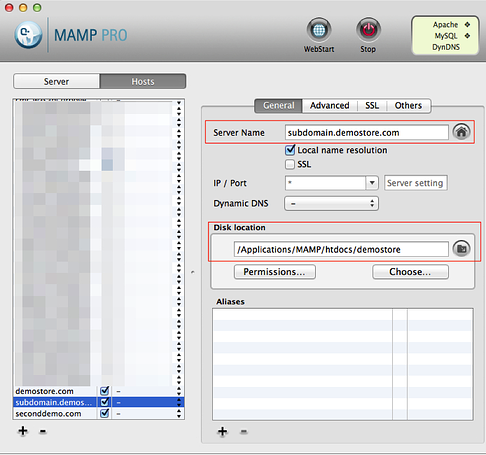 Creating Magento Store with Subdomain