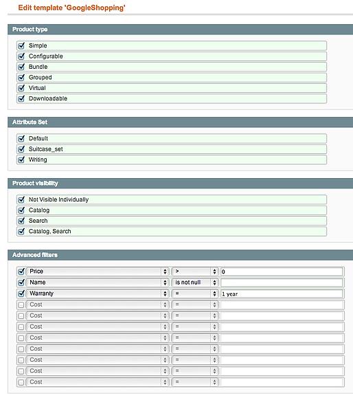 Mangento Product Feed Wyomind Data Feed Manager 4