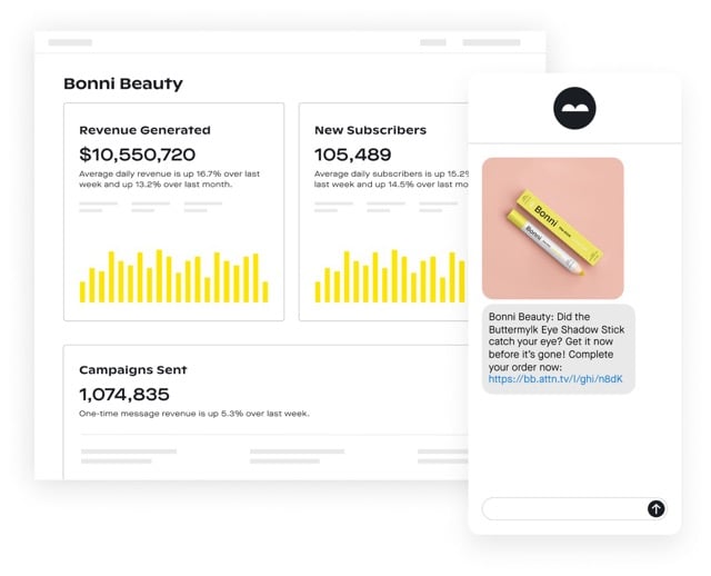 Best Shopify Apps - Attentive SMS 