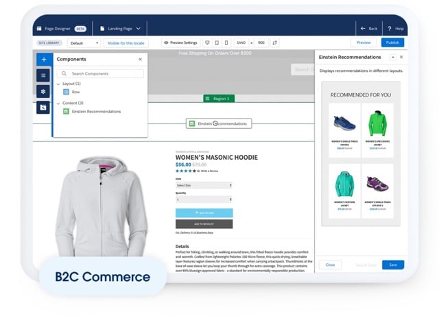 BigCommerce Competitors - Salesforce marketing Cloud Medium