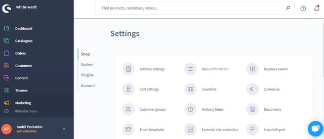 BigCommerce Competitors - Shopware Medium