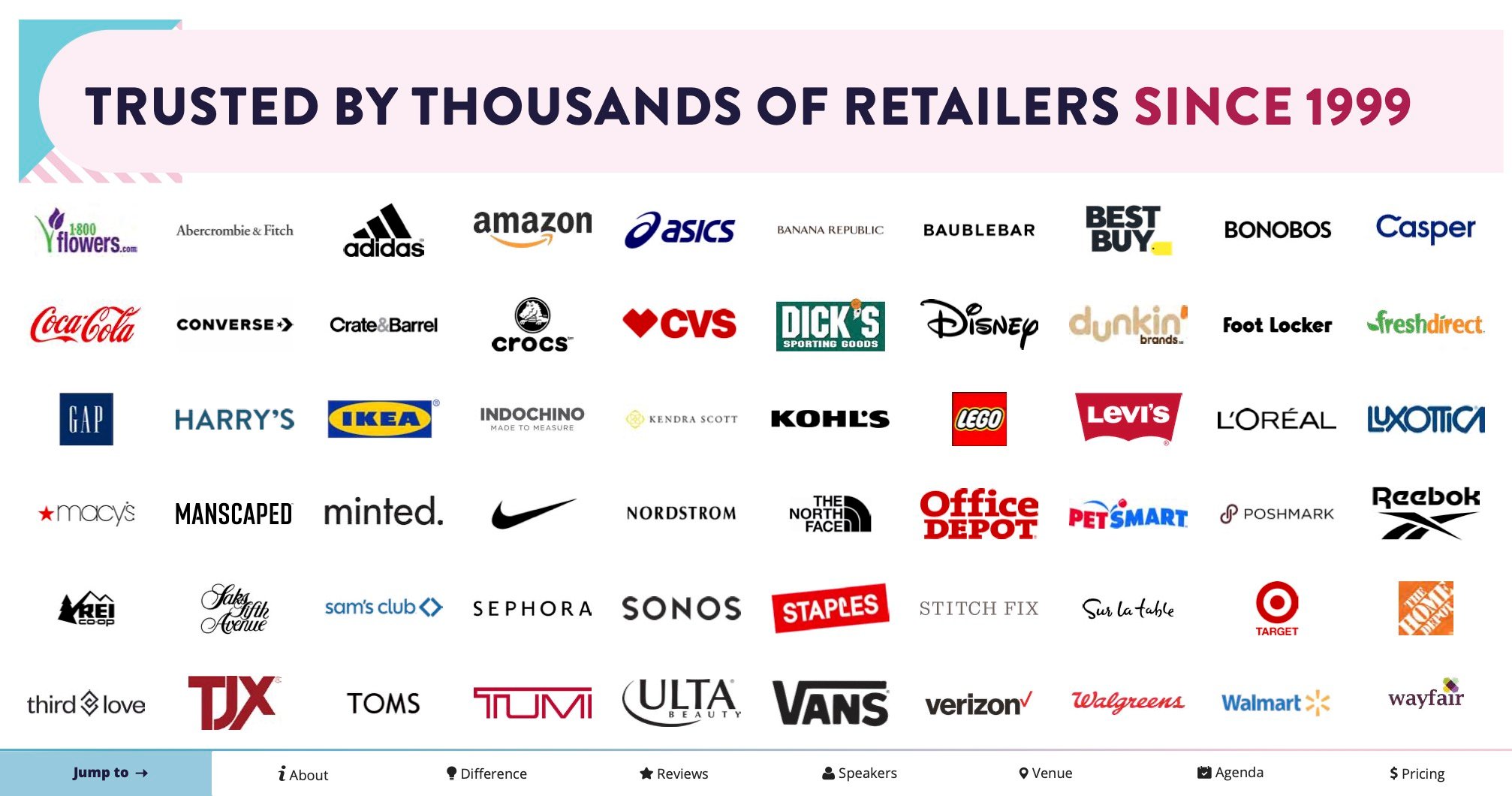 eTail West 2024 Retailers List