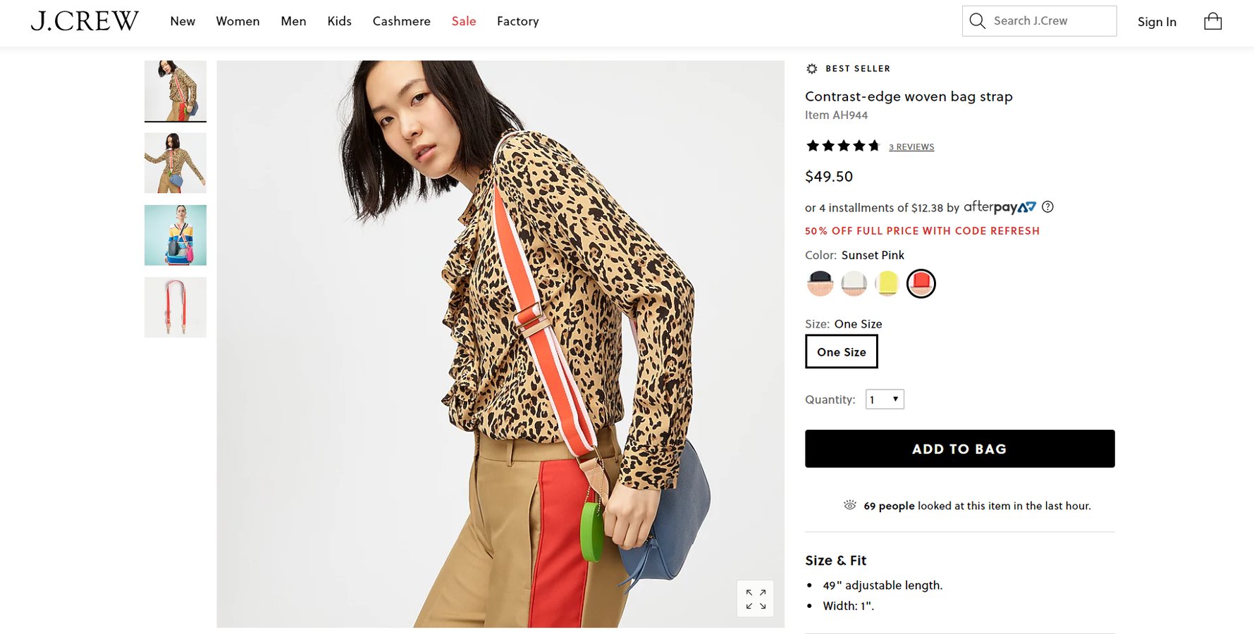 eCommerce Product Photography: J. Crew