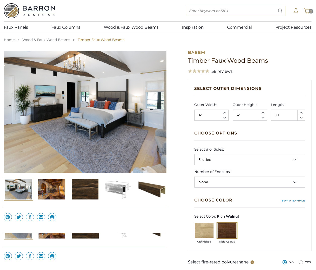 Barron Designs Product Configurator 