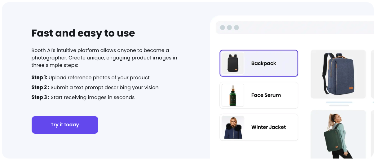 How to use Booth AI eCommerce Tools