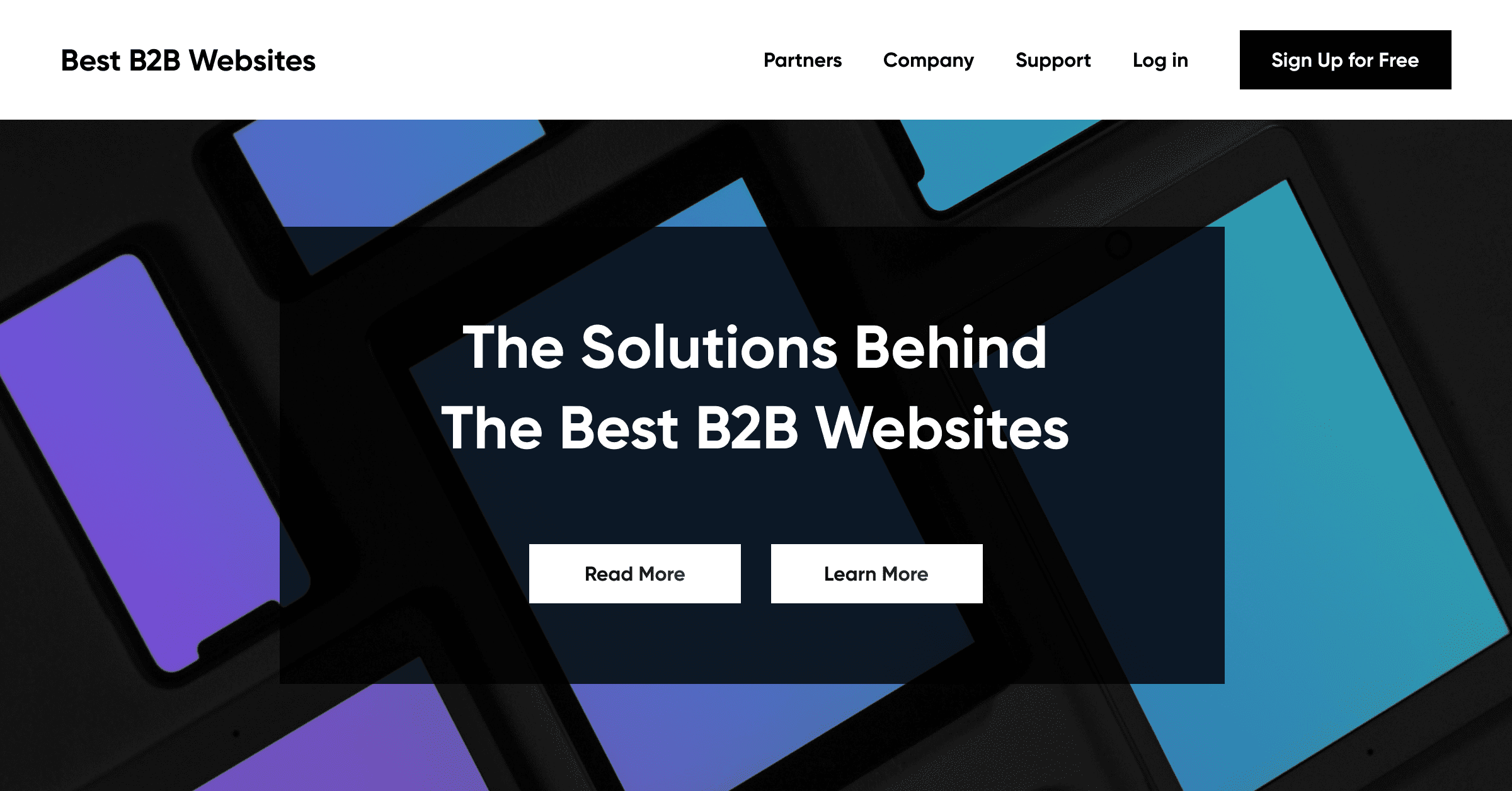 The Solutions Behind The Best B2B Websites